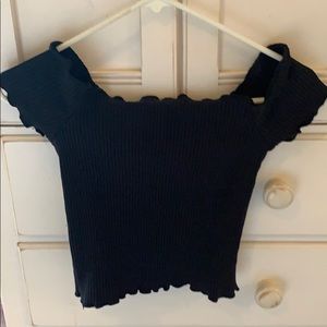 Zara off the shoulder top